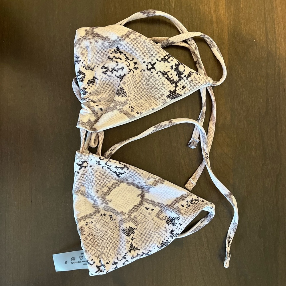 non padded bikini top